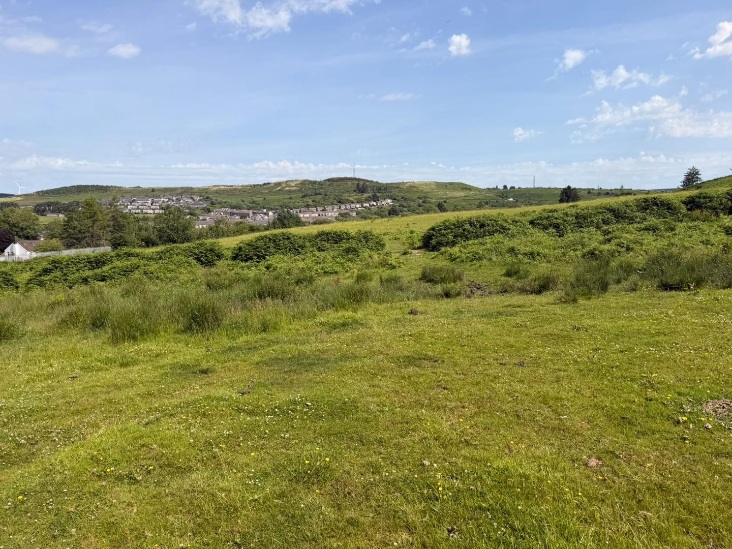 Approximately 6.5 acres of Agricultural Land at, Llynfi View Maesteg, Bridgend County Borough CF34 0RE